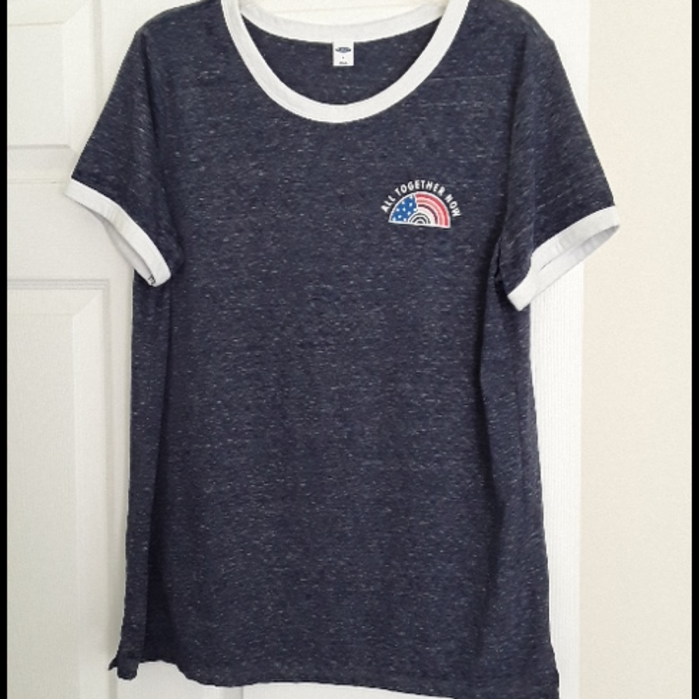 Old Navy dark blue tshirt